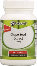 Uva Vermelha ,Grape Seed Extract Standardized  200 mg 100 Capsules